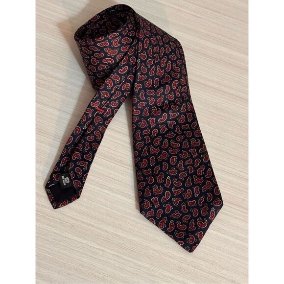 Master Paisley Silk Tie - Picture 3 of 9